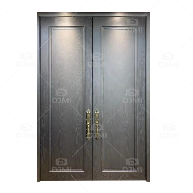 Luxury Design Main Reinforced Security Steel Door China Supplier Home Security Steel Plate Safety Door