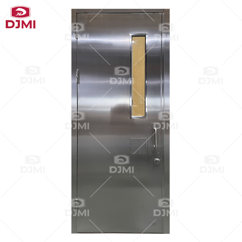 Hotel 304 Stainless Steel Door Customized Stainless Steel Kitchen Doors Restaurant Kitchen Door