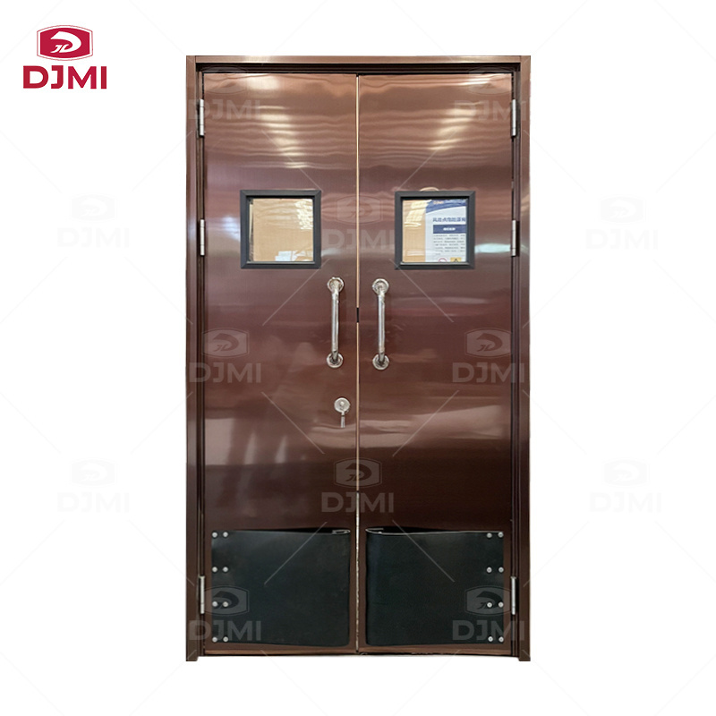 Hotel 304 Stainless Steel Door Customized Stainless Steel Kitchen Doors Restaurant Kitchen Door