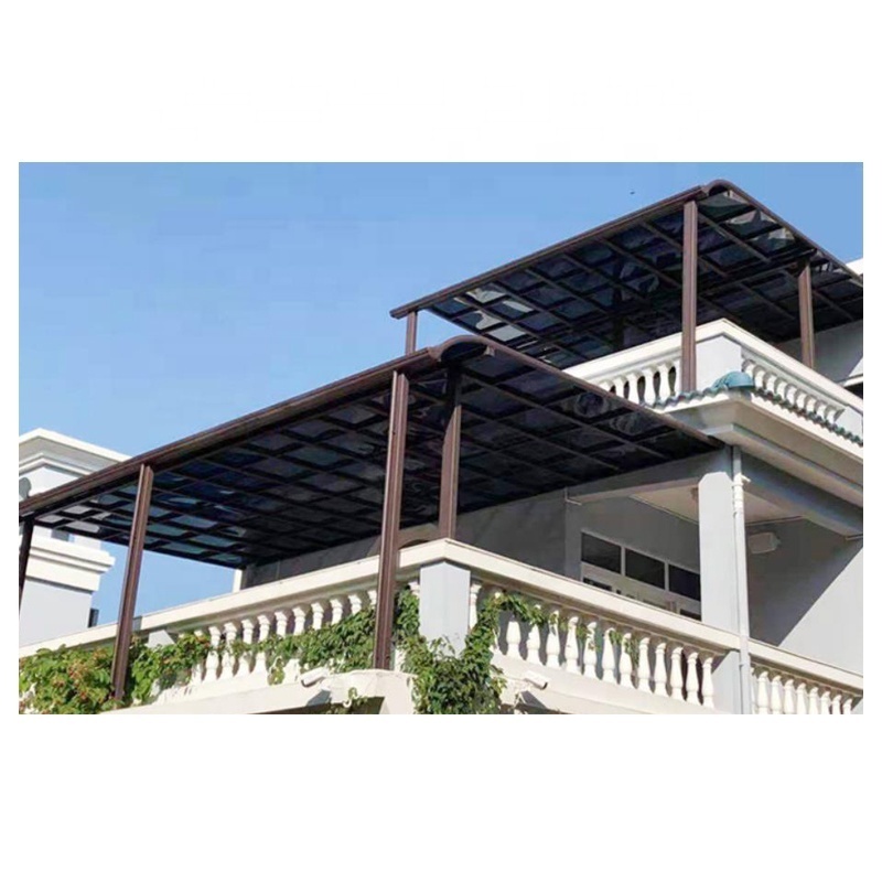 Hot Selling Roof Gazebo Residential Aluminum Polycarbonate Carport Canopy