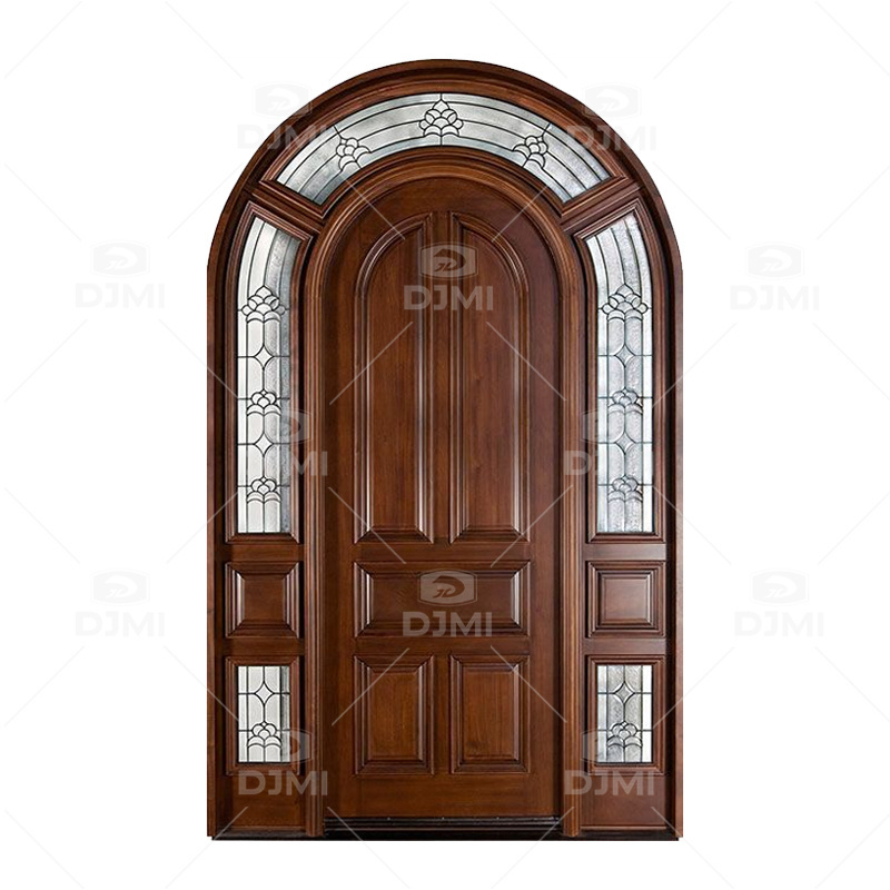 Latest Design Wooden Single Main Door Design Market Flush Wooden Main Door Lock Set Solid Wood Front Main Door Carving