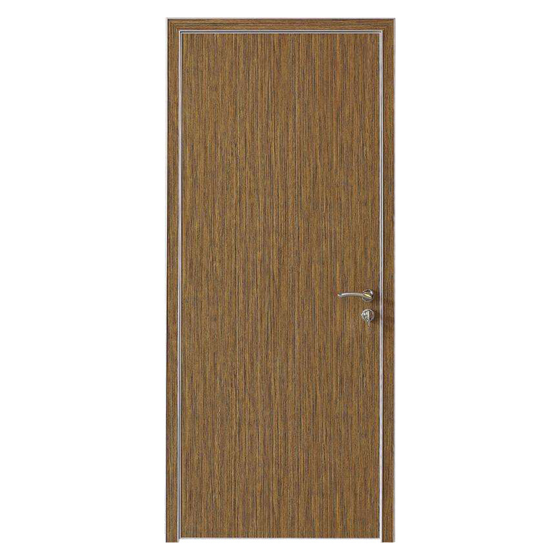 Black Fancy Composite MDF Laminate Interior Entry Flush Door