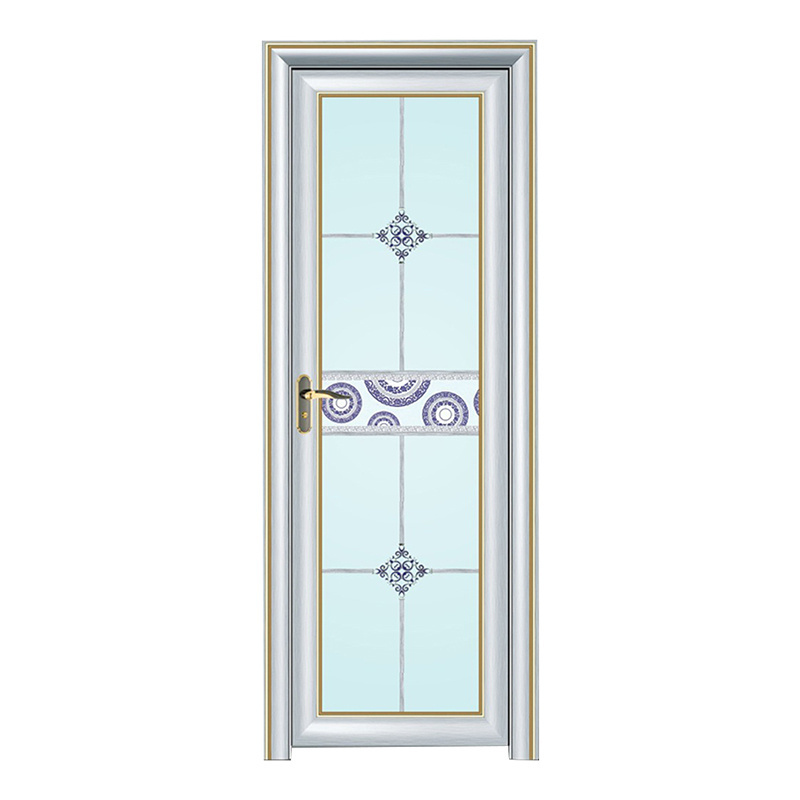 China supplier aluminum doors for toilet factory price aluminum bathroom door