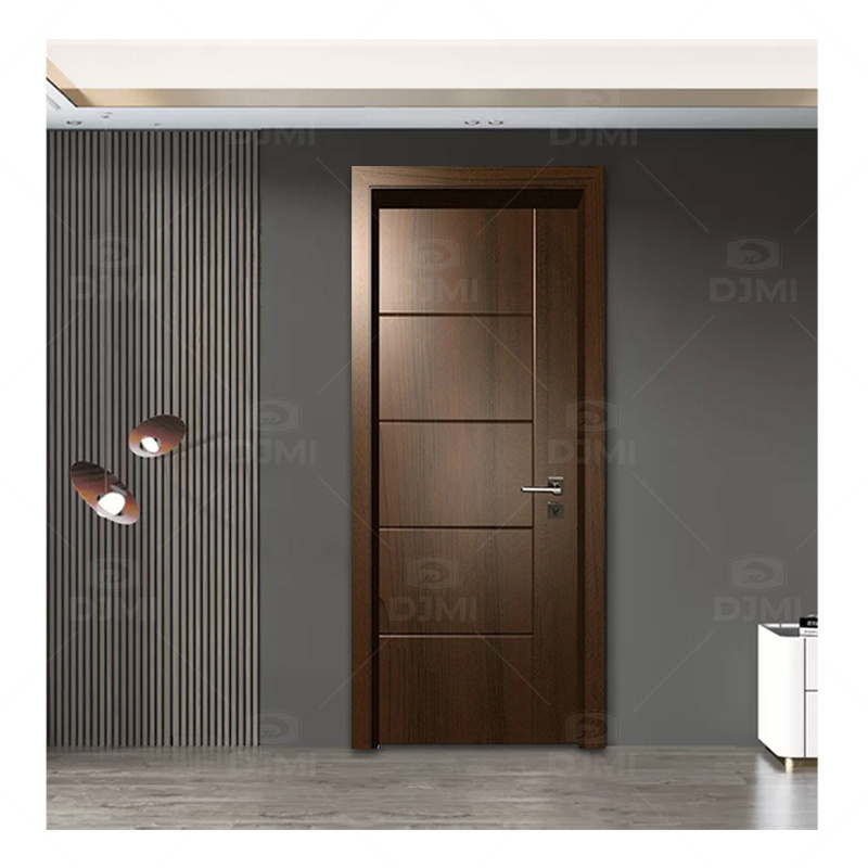 China top manufacturer custom high quality bedroom door internal room door design modern lacquer wooden door