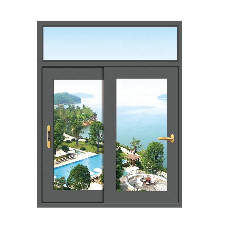 Multifunctional Casement Window With Burglar Proof Double Glazed French Jalousie Windows