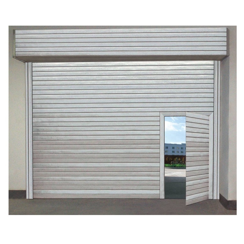 Brand Electric Roller Shutter Used Commercial Exterior Glass New Garage Door