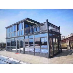 Anodizing Hotel Pool Shed House Cover Hot Tub Enclosures Chairs Sun Room Glass Veranda Sunrooms & Glass Tempered Glass CN;GUA