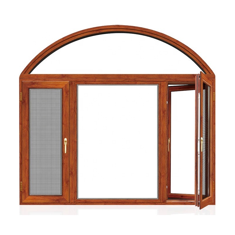 Multifunctional Casement Window With Burglar Proof Double Glazed French Jalousie Windows