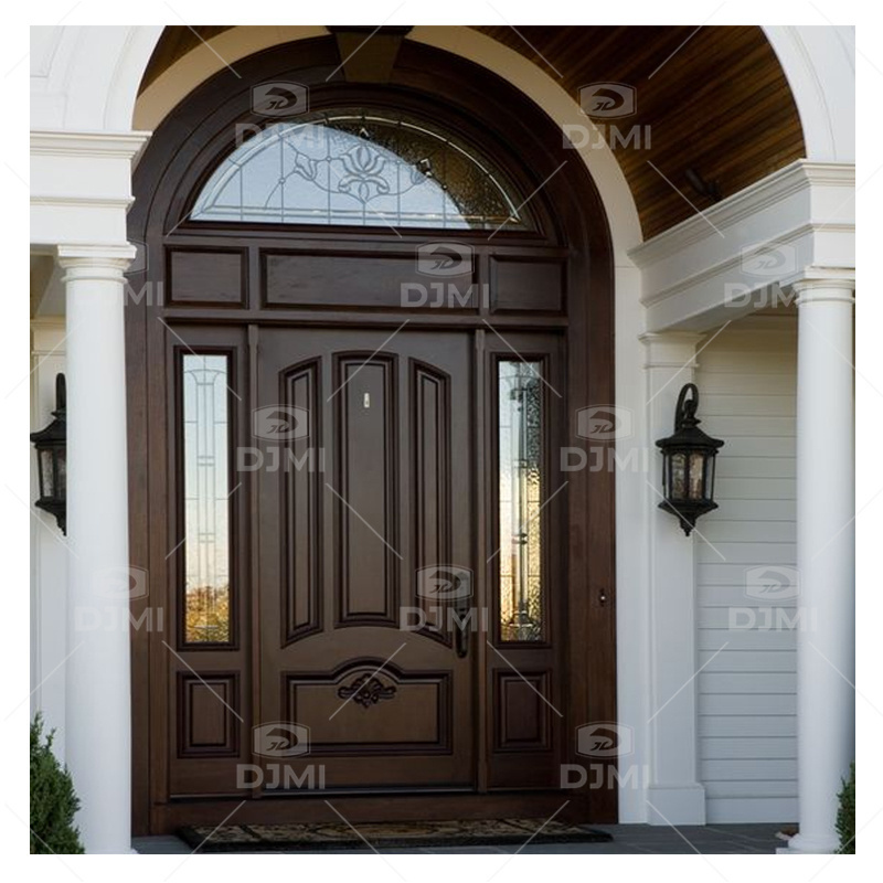 Latest Design Wooden Single Main Door Design Market Flush Wooden Main Door Lock Set Solid Wood Front Main Door Carving