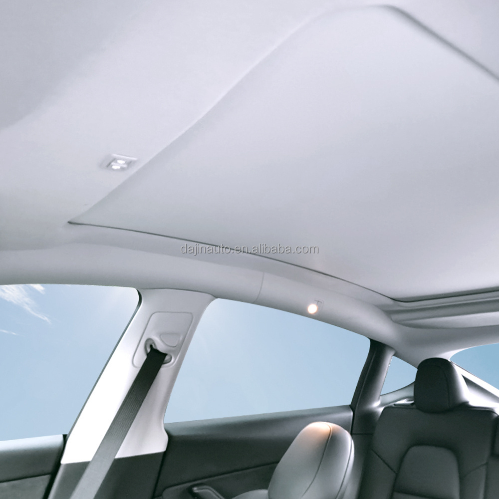 Wholesale Electric Retractable Sunshade For Tesla Model Y Intelligent Sunroof Automatic SunShade