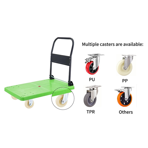 wholesale new trend industrial cargo mobile heavy duty steel truck trolley platform trolley