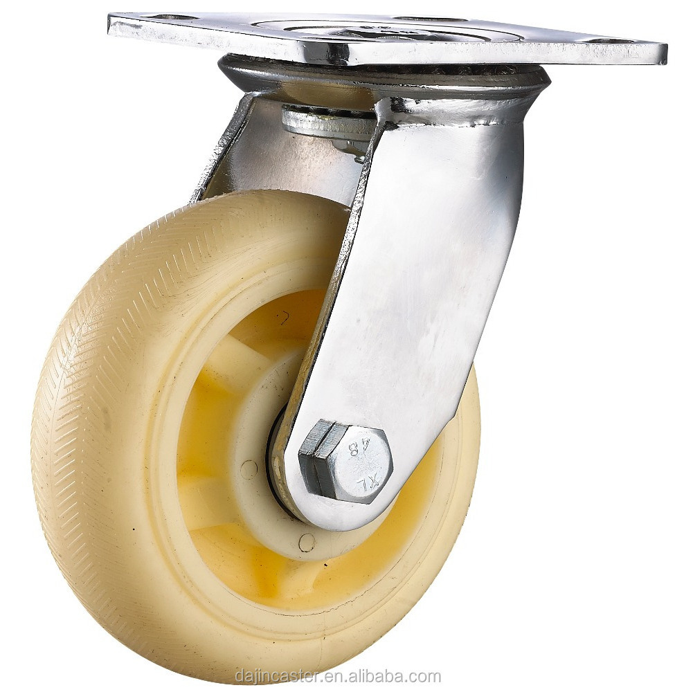 Factory Supplier 6 Inch Heavy Loading Nylon Industrial Caster Wheels