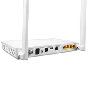 FTTH ONT HG8247H5 1GE+3FE+1Tel+CATV+WiFi 2.4G gpon Voice rf ONU WIFI router Modem similar HG8247H