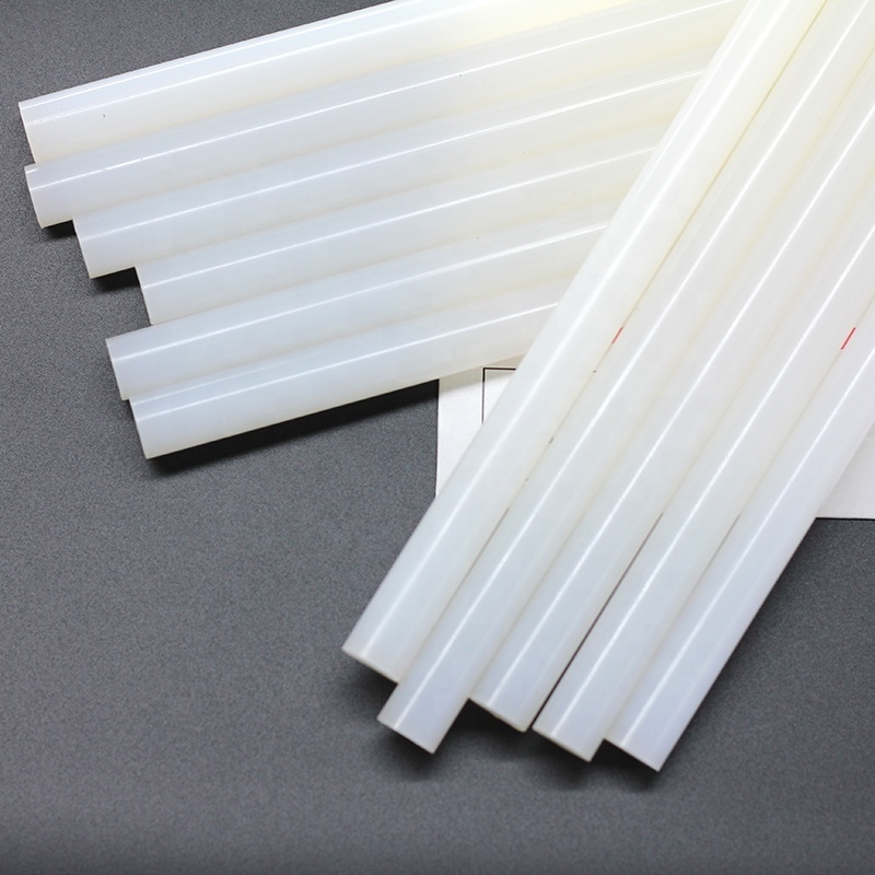 High Quality Milky White Color Packing Temp Adhesive Glue Stick Hot Melt Glue Gun Sticks