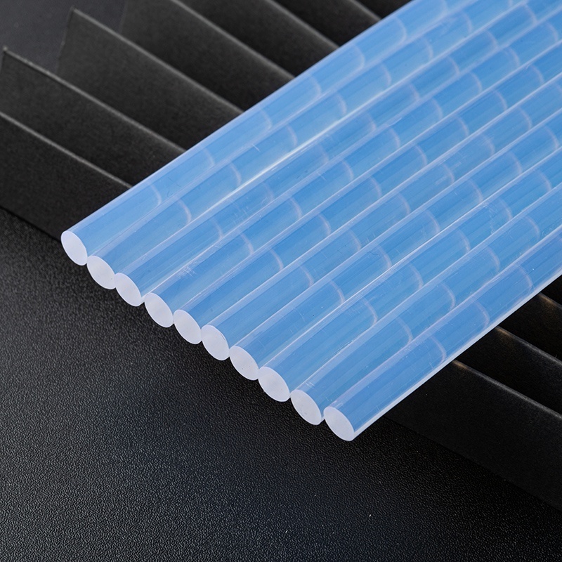 Clean Transparent Silicone Hot Melt Glue Sticks Eva For Toy And Box