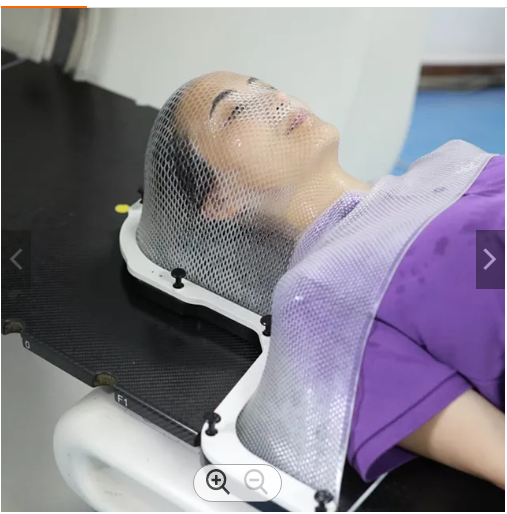 Thermoplastic radiotherapy immobilization Radiotherapy mask Reinforced Head-Neck-Shoulder mask for Linear Accelerator