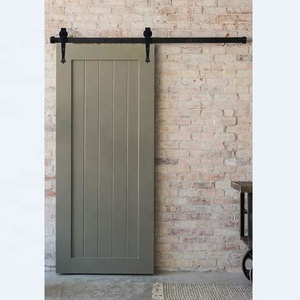 Solid Wood Soundproof Interior Barn Doors Sliding Doors With Hardware Kit