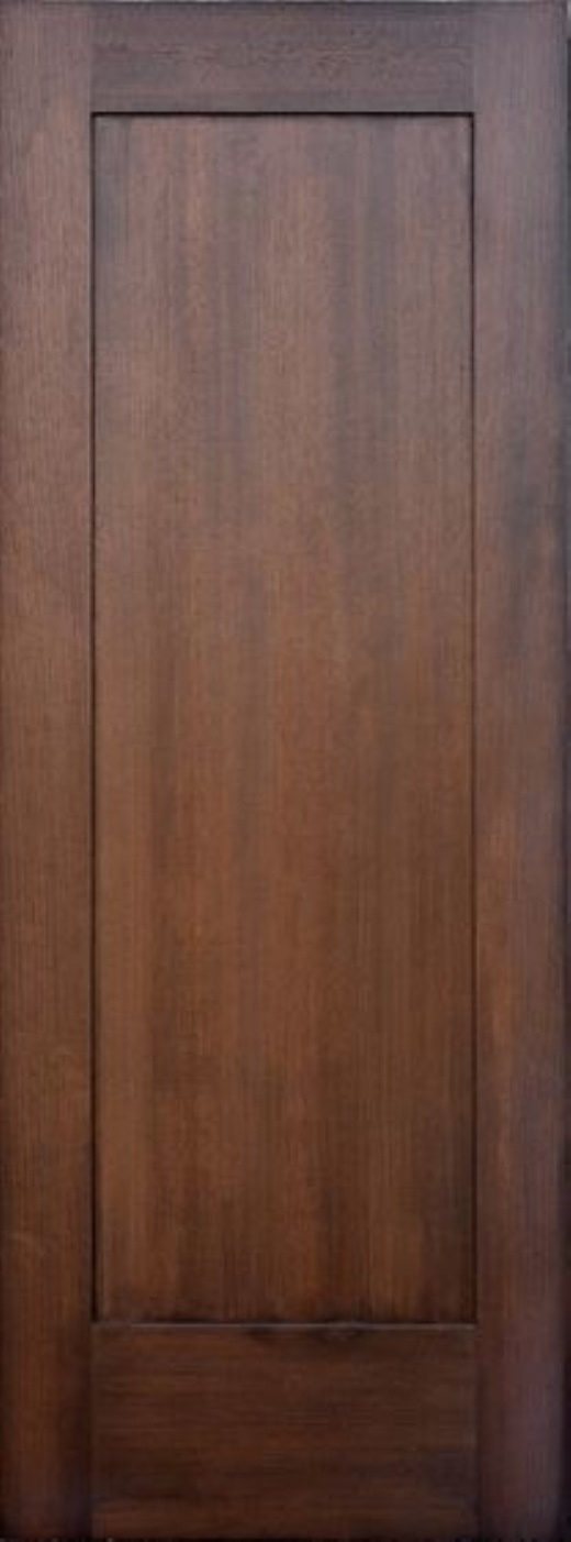 Oak wood veneer shaker style hotel room doors with magnetic lock