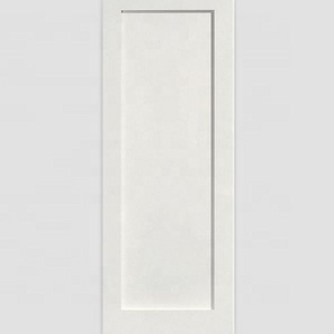 1 panel shaker style white color 24 inch wood doors for room