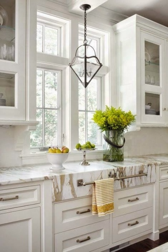 Luxury custom made solid wood modern bathroom vanity with marble tops