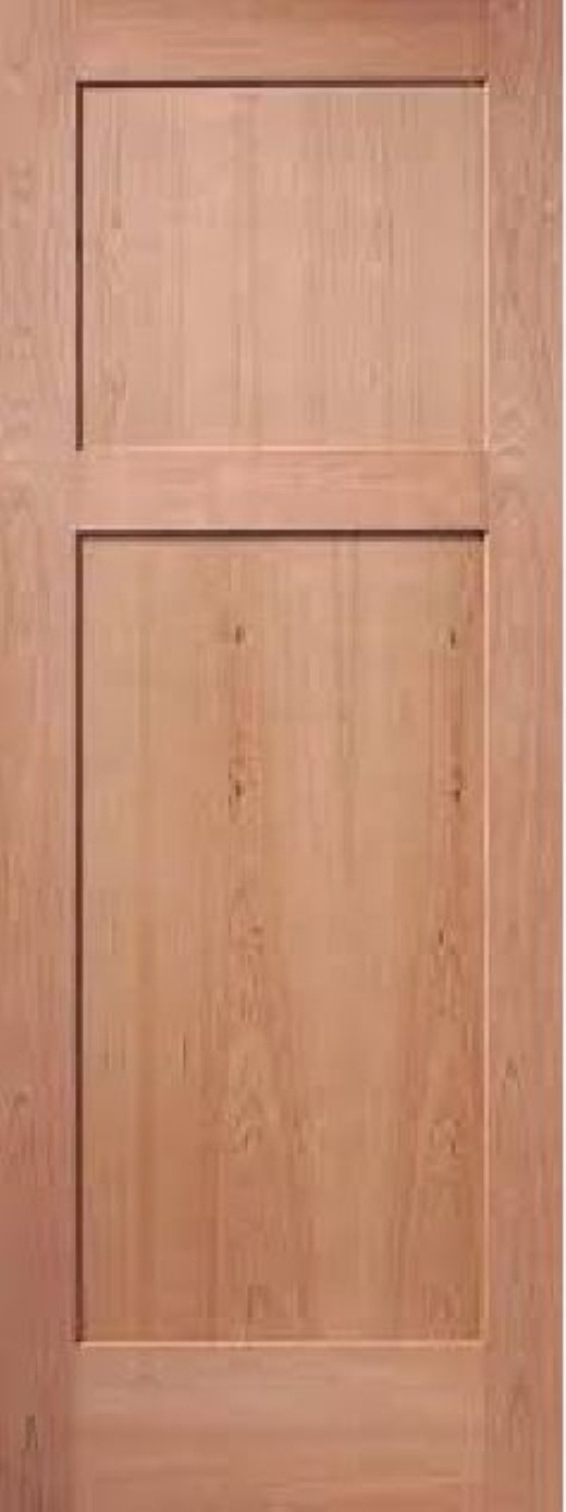 American shaker style knotty alder wood doors living room doors with jamb and casing