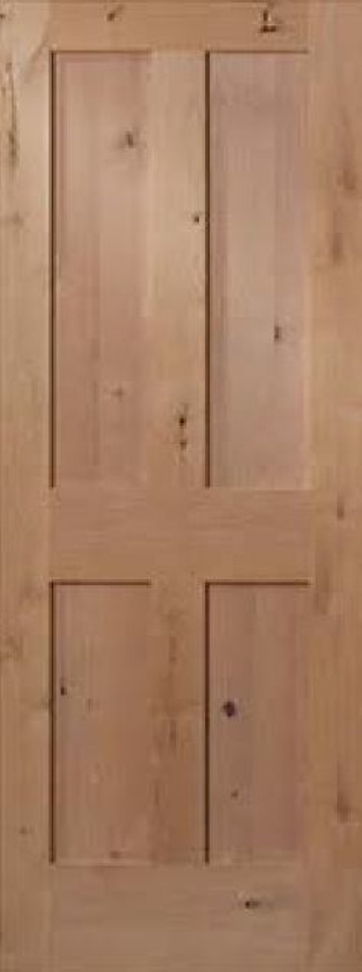 American shaker style knotty alder wood doors living room doors with jamb and casing