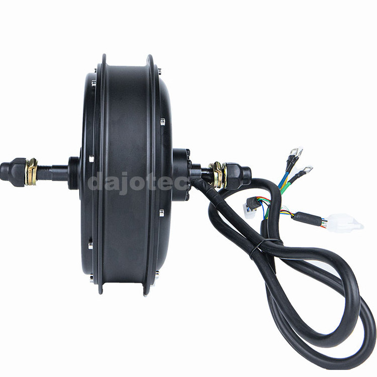 High Quality 5000w Gearless 14 Inch Electric Car Wheel Hub Motor for Electric Bicycle Wheel Kit Brushless Electric Motor 10kw