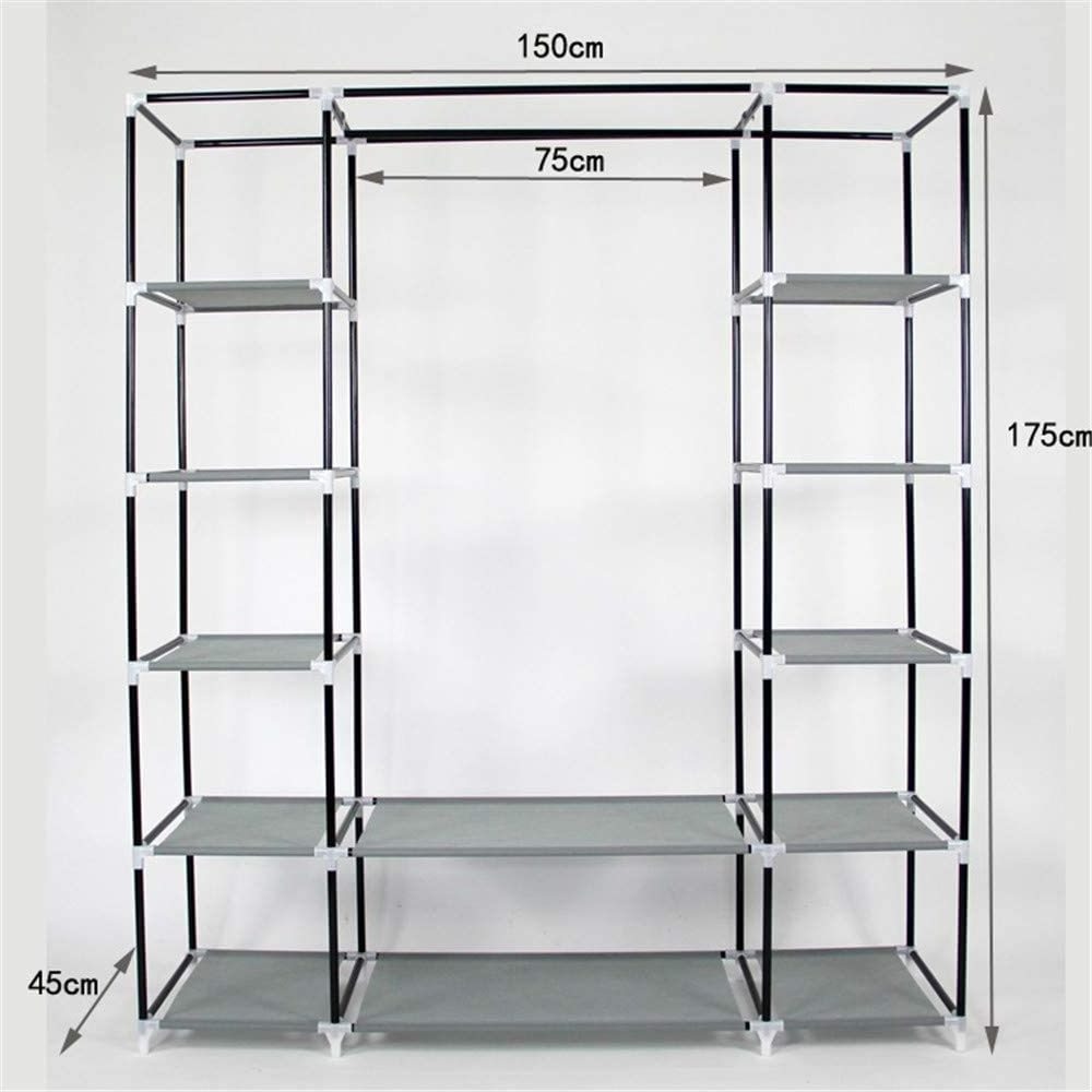 Large wardrobes removable storage detachable portable wardrobes modern design cloth cupboard folding wardrobe for bedroom