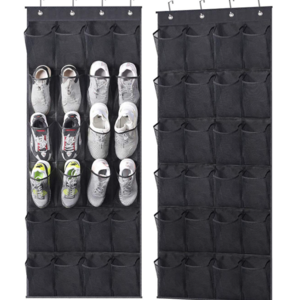 Behind door Shoe Space saving over Door Hanging shoes bag Wall Bag Storage Closet Holder