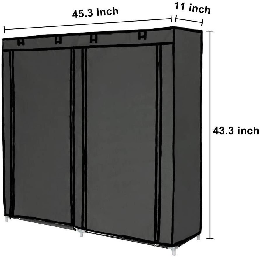 Stackable shoe rack, non-woven home widening and reinforcement, expandable fabric shoe rack storage rack