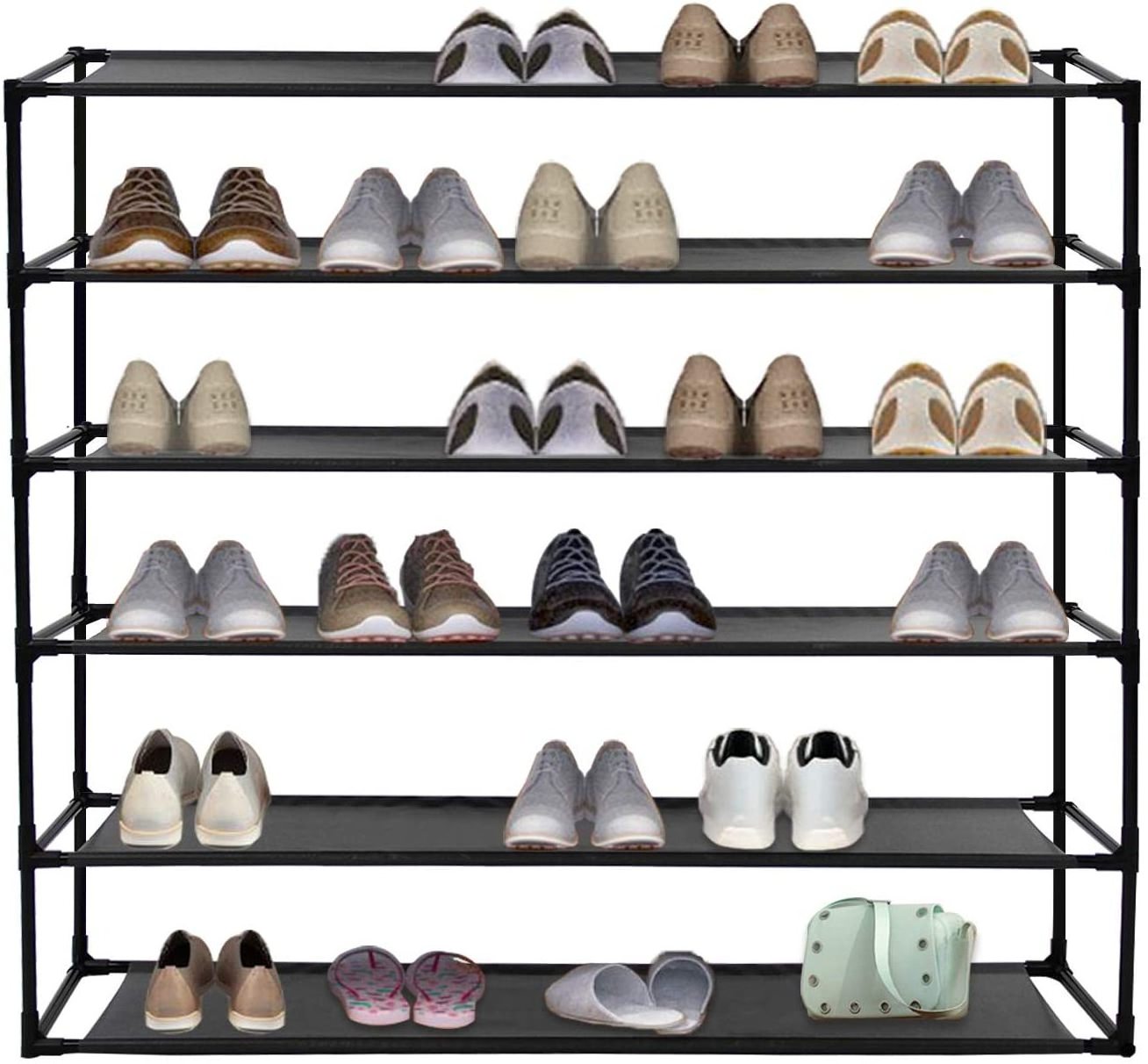 6-storey dormitory small mini bedroom metal special clearance sale strong and durable shoe rack shoe cabinet