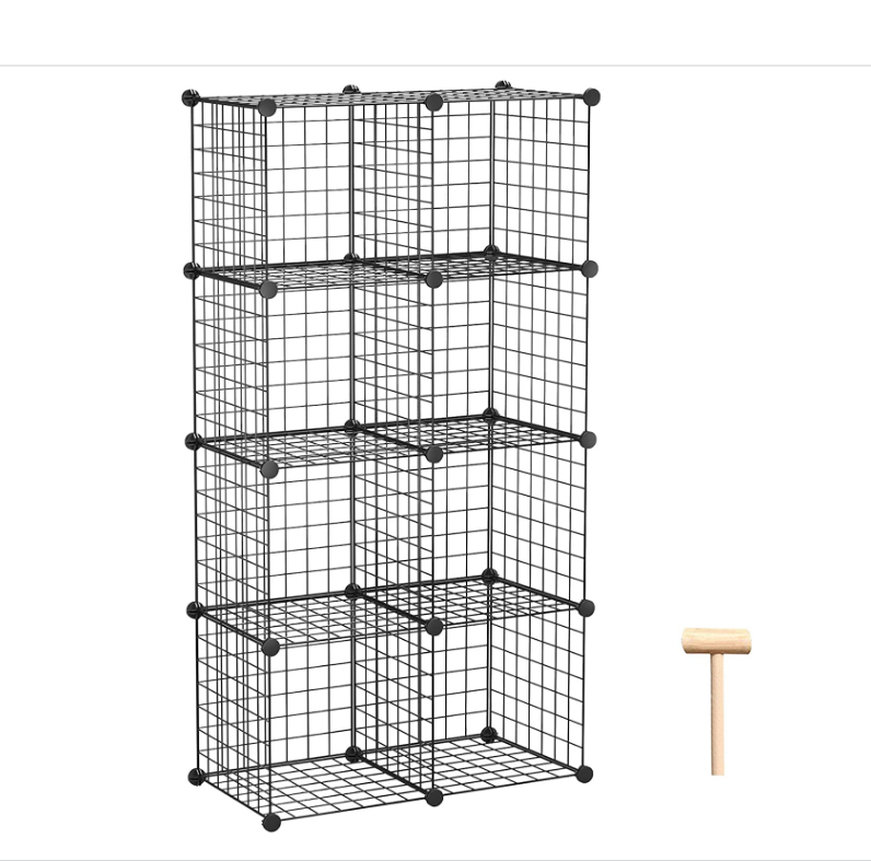 Exquisite furniture racks, standing cube storage racks, household children's simple bookshelves