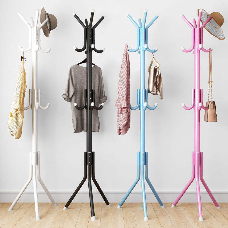 Factory Price Coat Rack Stand Metal Children's Multifunctional Stylish 12 Hooks Heavy Duty Coat Rack