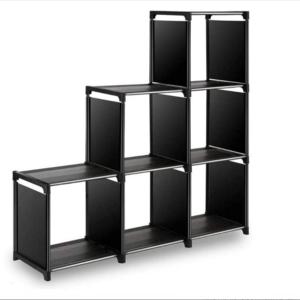 Custom Oem Book Storage Shelf 6 Cubes Toy Modular Modern Diy Book Shelf In Bedroom