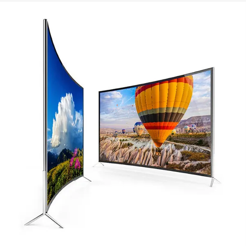 Full HD Televisions With WIFI Led TVs From China Led Television curved 4K Smart TV 55  inch with HD FHD UHD Normal LED TV