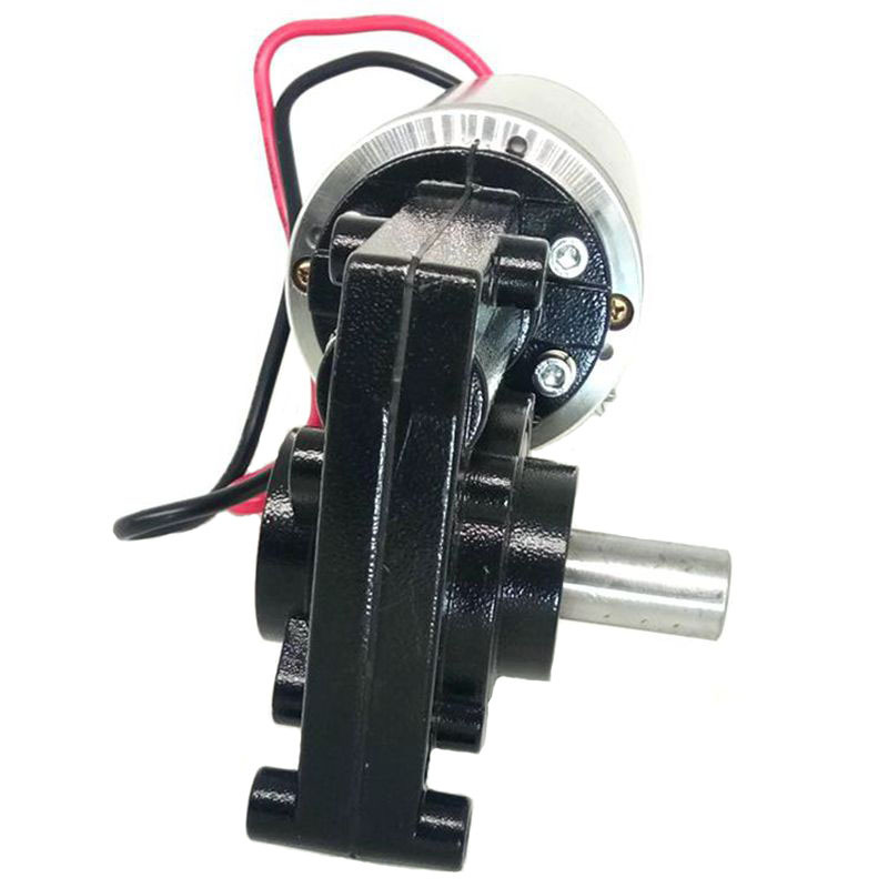 Differential Gear Box 30Rpm 12V 24V High Torque Worm Gear Drive Motor For Wheelchair Usage