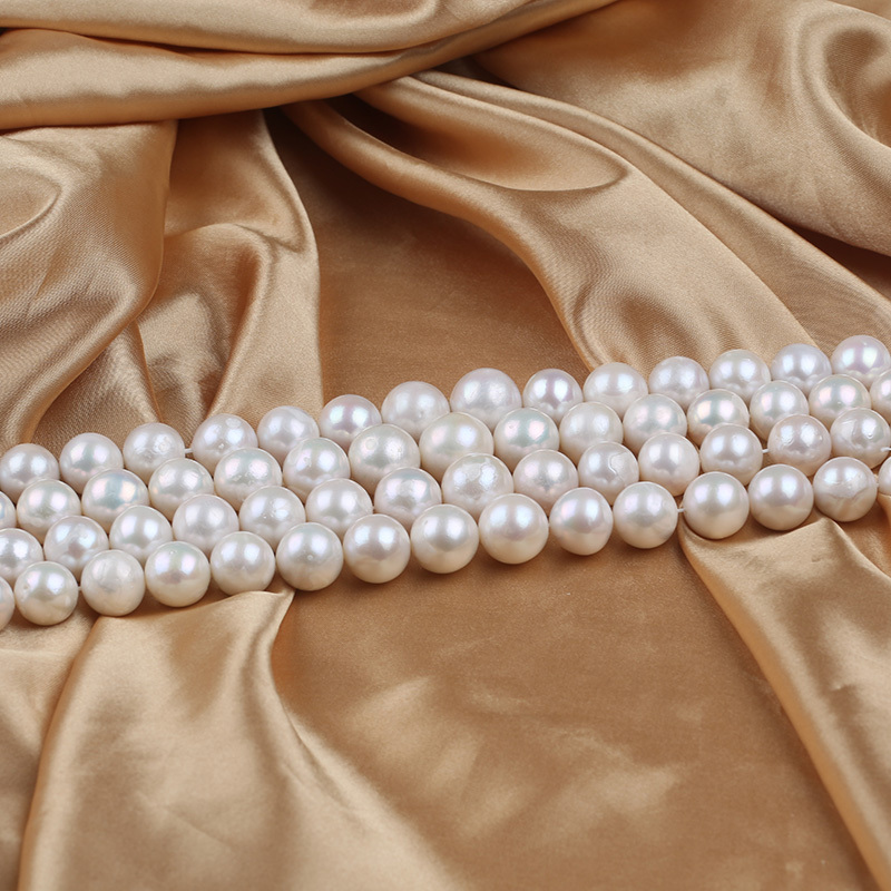 Natural Pearls Wholesale Big Size 12-16mm Edison Round Freshwater Pearl Strands For Jewelry Making