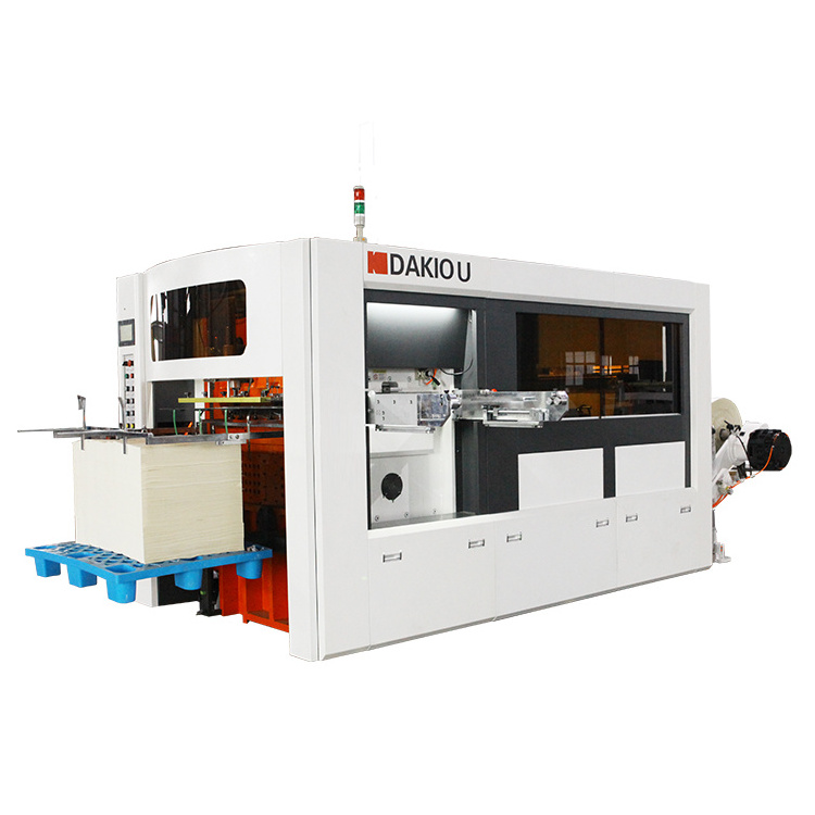 Dakiou PY-1200 Professional Digital Automatic Roll Die Cutter Cutting Machine Price For Paper Box