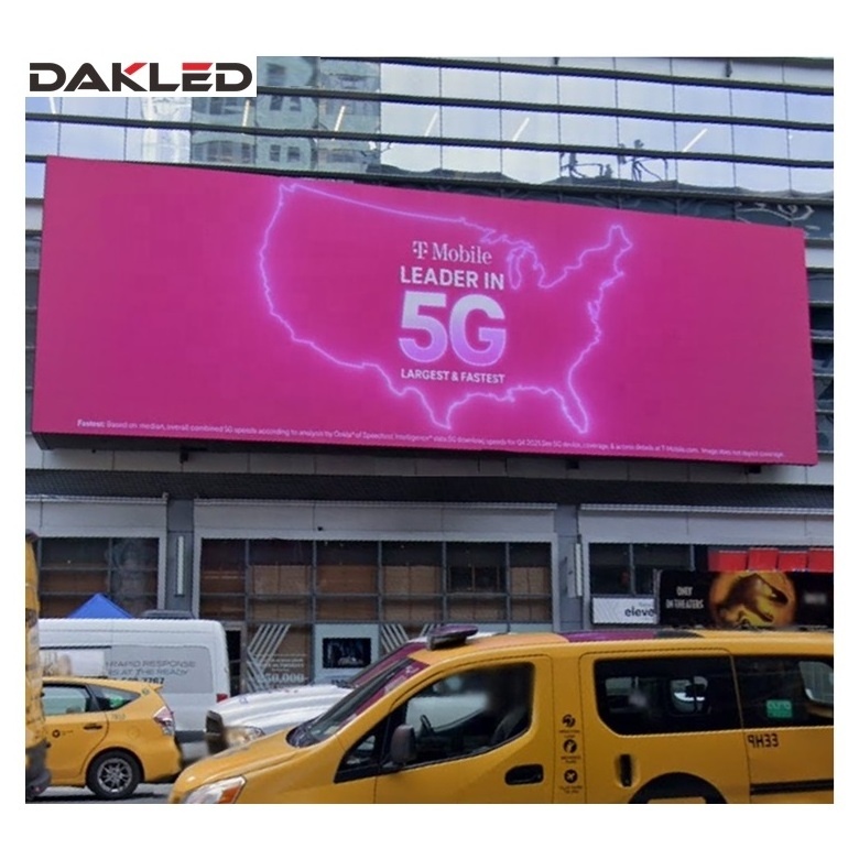 Hot Selling High Resolution Led Video Wall P6 P8 P10 Advertising Signage Digital Outdoor LED Billboard