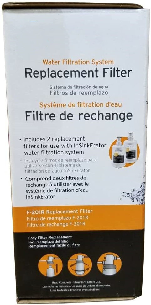 F-201R replacement water filter cartridge for Hot water filter