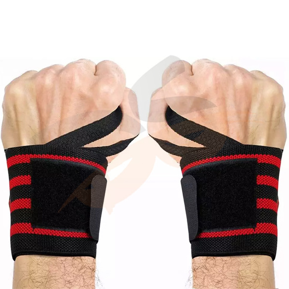 Weightlifting Elastic Wrist Wraps Straps Support For Gym Workout