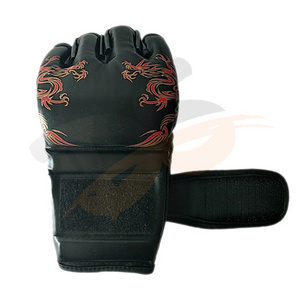 Boxing MMA Gloves Grappling Punching Bag Training Martial Arts Sparring