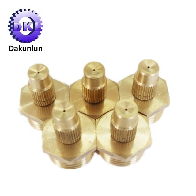 Brass Water Mist Spray Nozzle