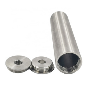 Dakunlun Custom CNC Turning Female Thread Tube Stainless Steel Tube