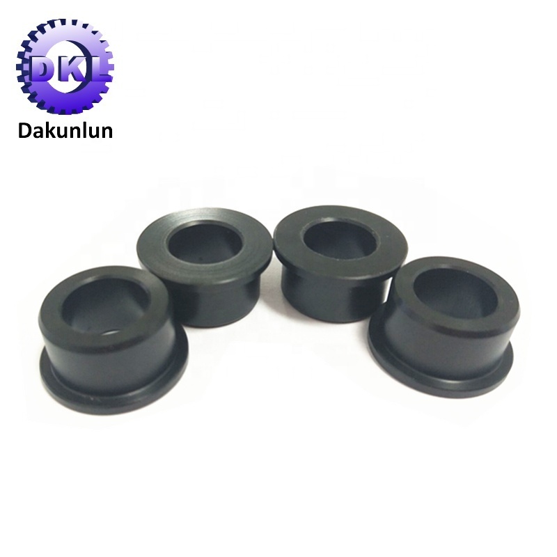 OEM Precision CNC Lathing Metric Reducing Nylon Plastic Insulator Flange Bushing