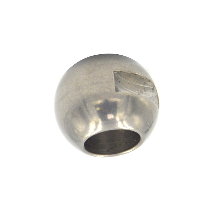 OEM Grooved Metal Sphere Mirror Stainless Steel Hollow Ball