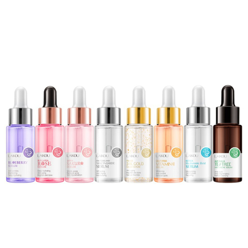 oem odm skin care anti aging brightening whiten Moisturizing vitamin c hyaluronic acid retinol face serum