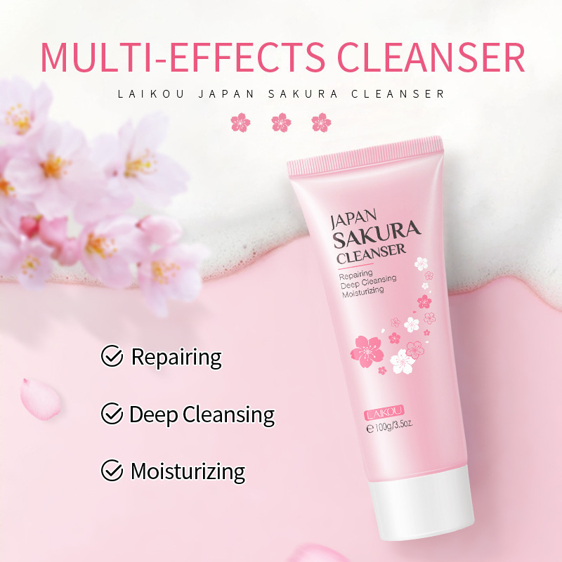 organic private label repairing facial cleansers whitening cleanser face moisturizing skin cleanser