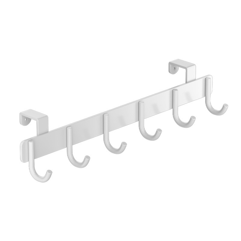 Novelty Stainless Steel Wall Mounted Coat Rack Metal Hanging Wardrobe Hooks for Living Room Kitchen Bathroom Tools Use