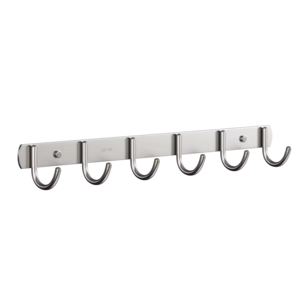 Lazy Bear New bathroom wall mounted towel backpack 304 stainless steel hooks 3-10 hooks bedroom multi-purpose storage hook